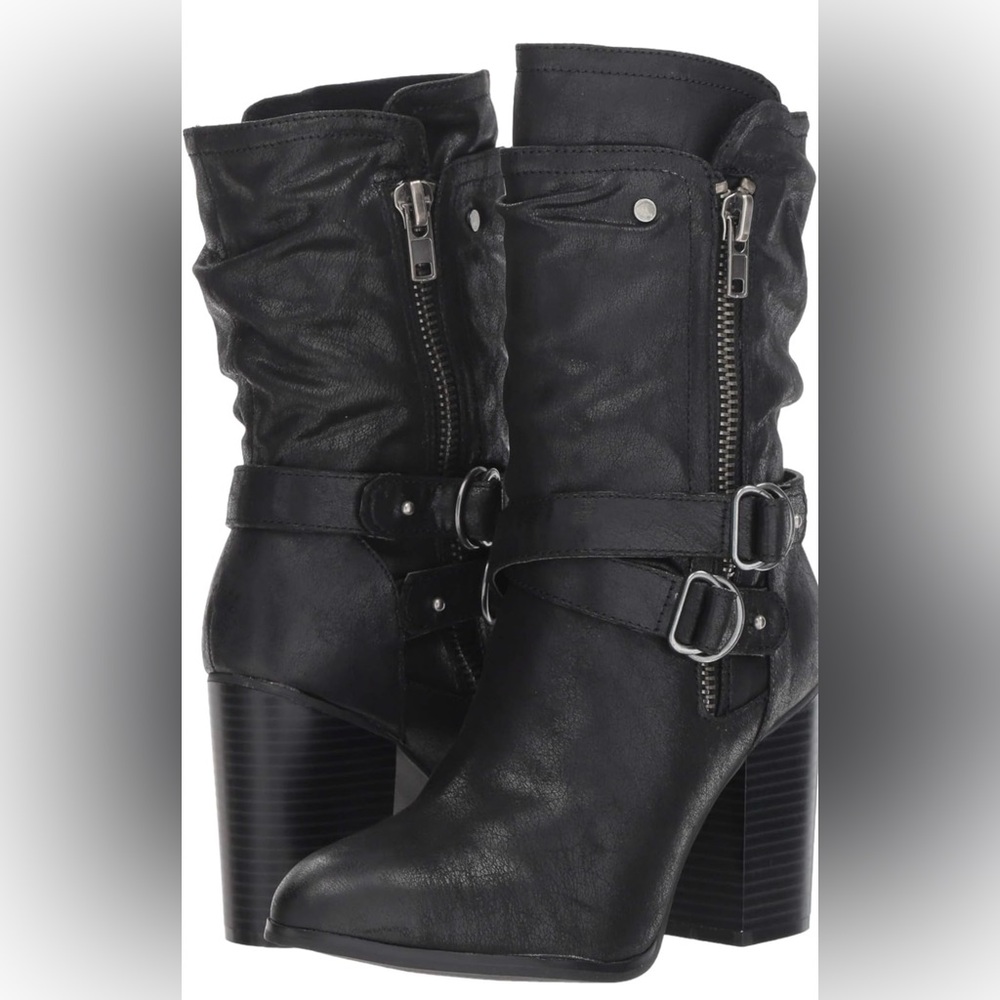 Carlos by Carlos Santana Paisley Mid Shaft Boots